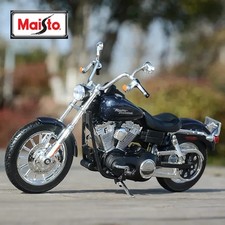 Maisto 1:12 2006 Harley FXDBI Dyna Street Bob Alloy Motorcycle Model Diecast