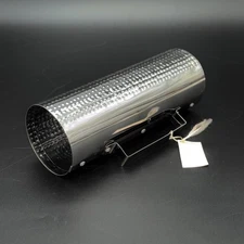 MC-126 8.5x3" Stainless Steel Merengue Guiro Percussion Instrument