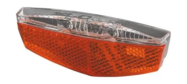XLC Dynamo-RüCkleuchte FüR GepäCkträGer, Reflektor, Standlicht, Led, Rot/Reflex-image