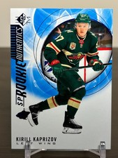2020-21 Upper Deck SP Kirill Kaprizov SP Rookie Authentics Blue Parallel - Wild