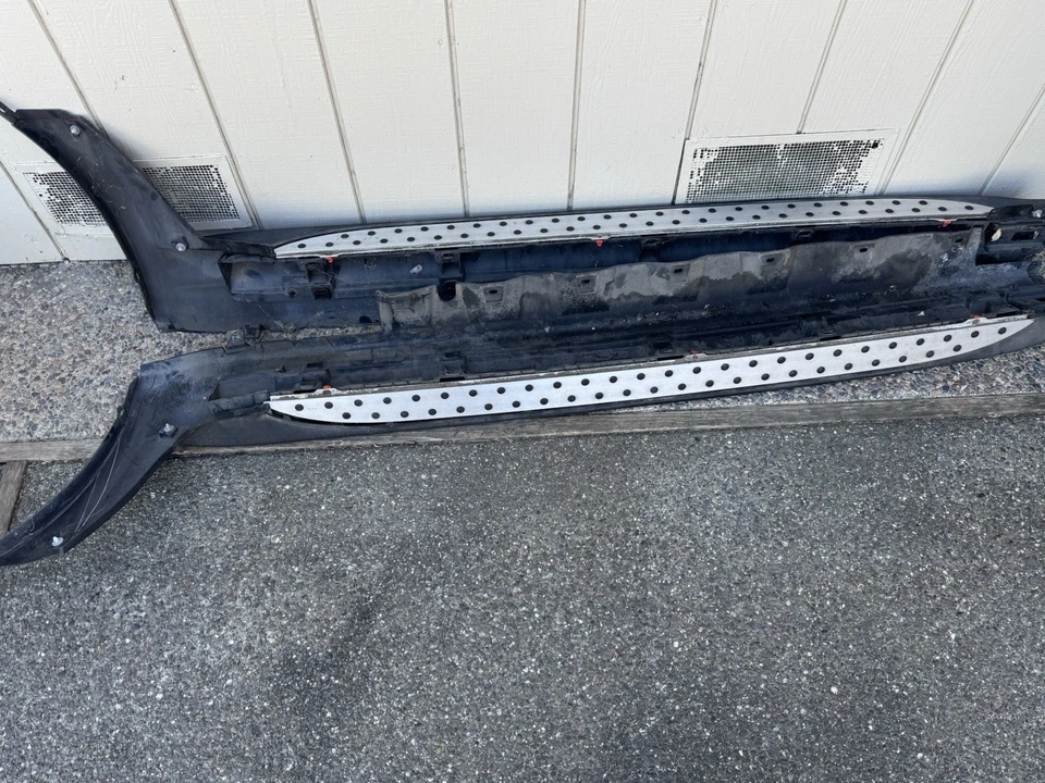 BMW X3 2004-2010 estriberas de aluminio OEM Foto 2 de 2