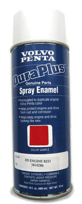 Volvo Penta Genuine Original OEM Engine Red Spray Paint 3810286