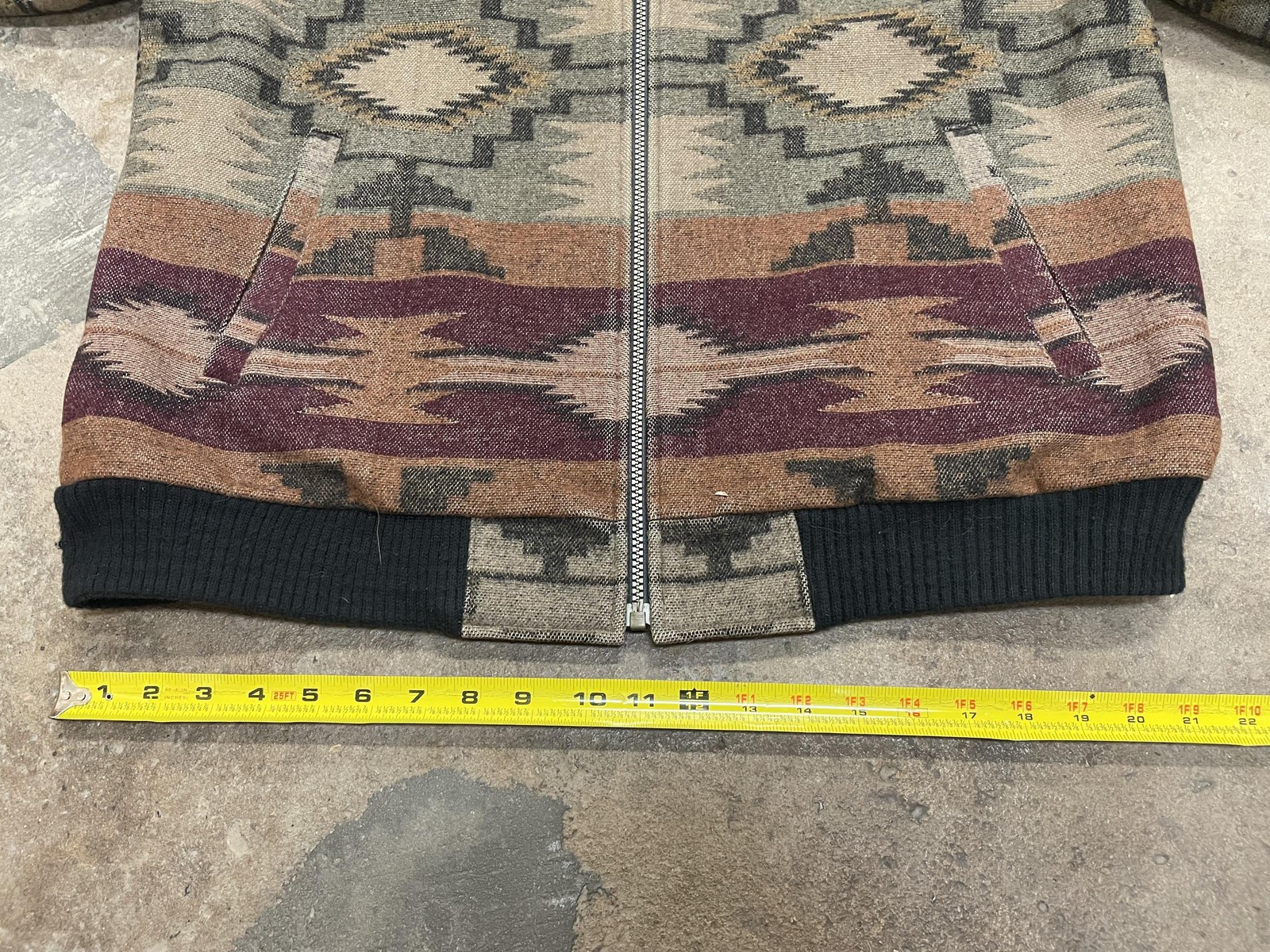 Pendleton Jacket Mens Large Multicolor Wool South… - image 22