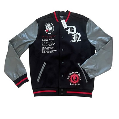 Death Note Embroidered Varsity Jacket BoxLunch Exclusive Size