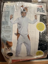 The Secret Life Of Pets Max Jumpsuit And Headpiece Costume S 4-6 Disguise