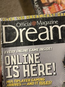 Lot Of 11 Official Sega Dreamcast Magazine 1999-2000 Reader Copies Heavy Wear