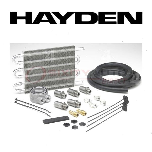 Hayden Engine Oil Cooler for 1989-1997 Ford Probe - Belts Cooling Radiators ma