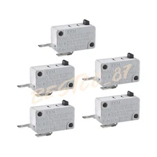 5PCS KW3A 16A 125V / 250V Microwave Oven Door Micro Switch for Rice Cooker NC