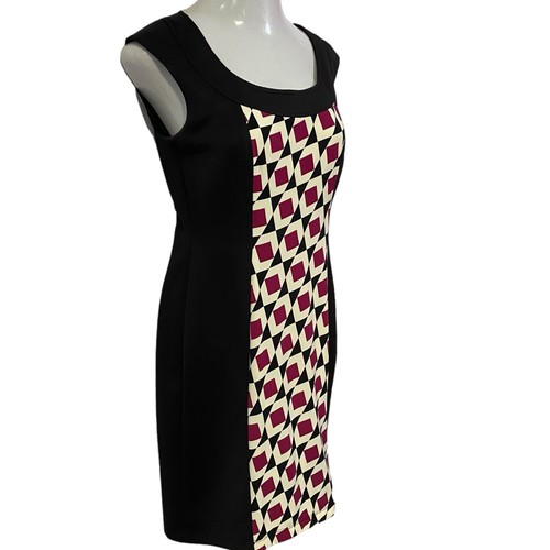 London Times Dress Womens Sz 10 Colorblock Work Office Professional Boardroom - Picture 9 of 15