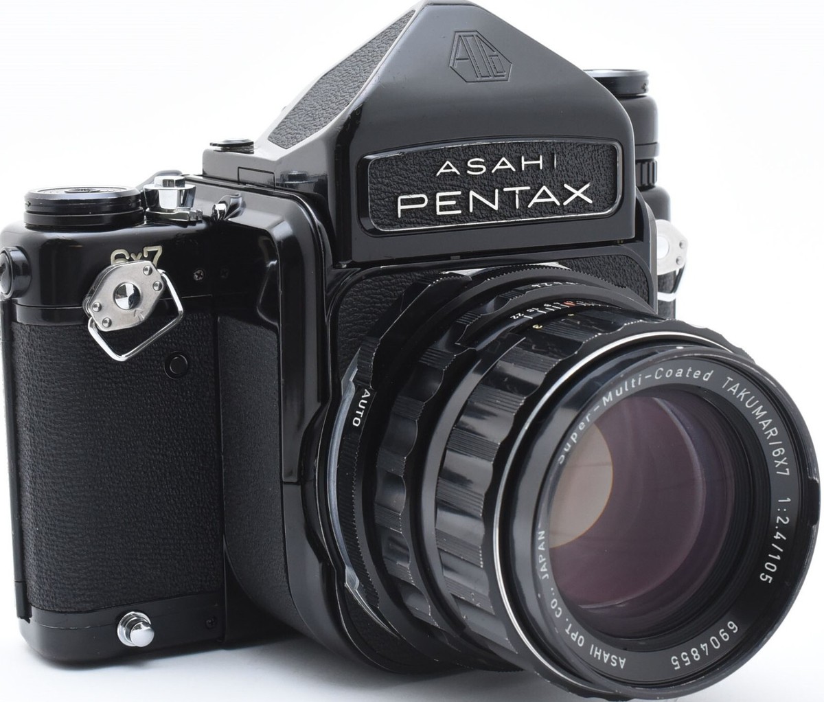 N MINT- w/Case] Pentax 6x7 67 TTL SMC TAKUMAR 105mm f/2.4