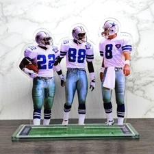 Emmitt Smith/Troy Aikman/Michael Irvin - Cowboys Memorabilia & Collectible