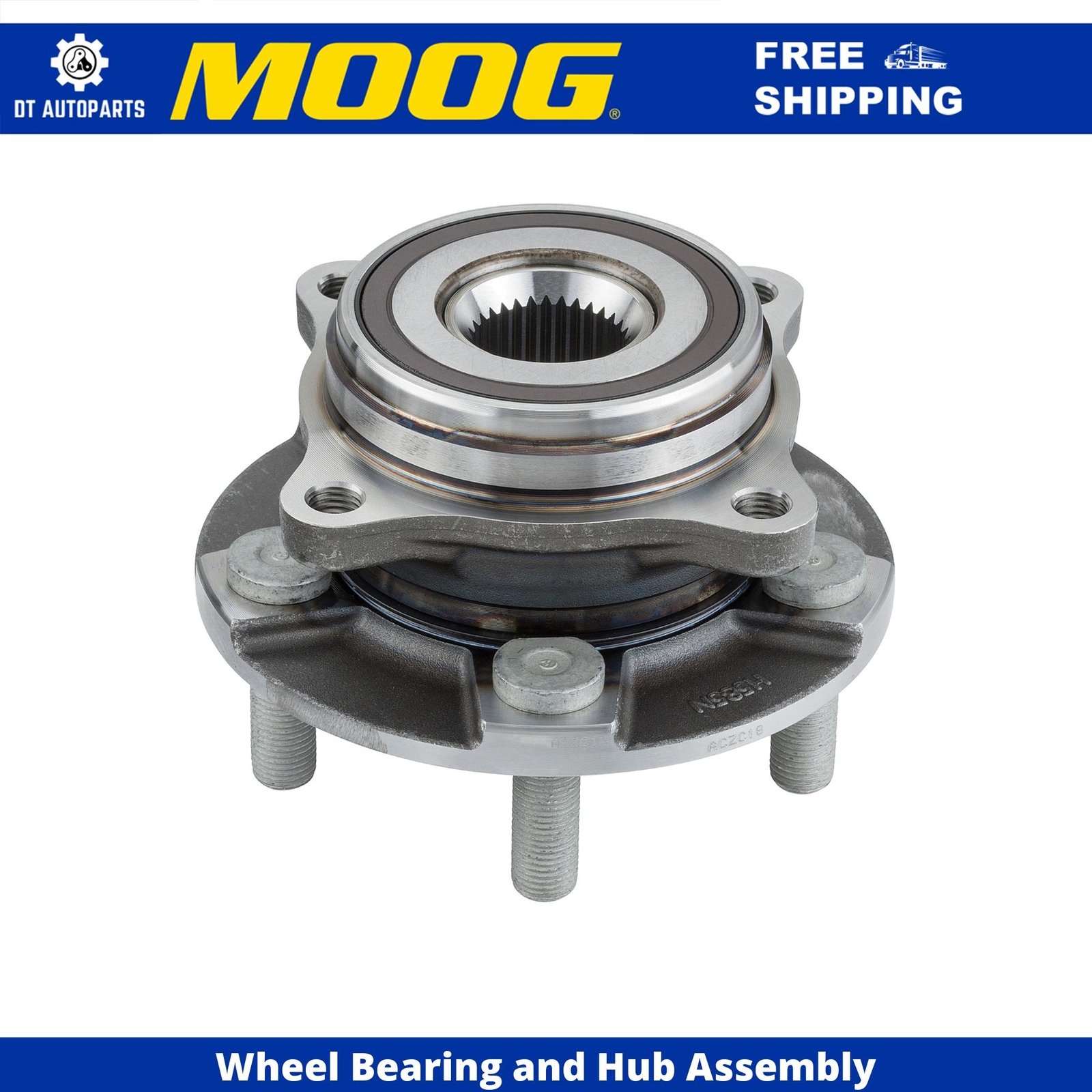 For 2017-2018 Ford GT Wheel Bearing and Hub Assembly Rear MOOG