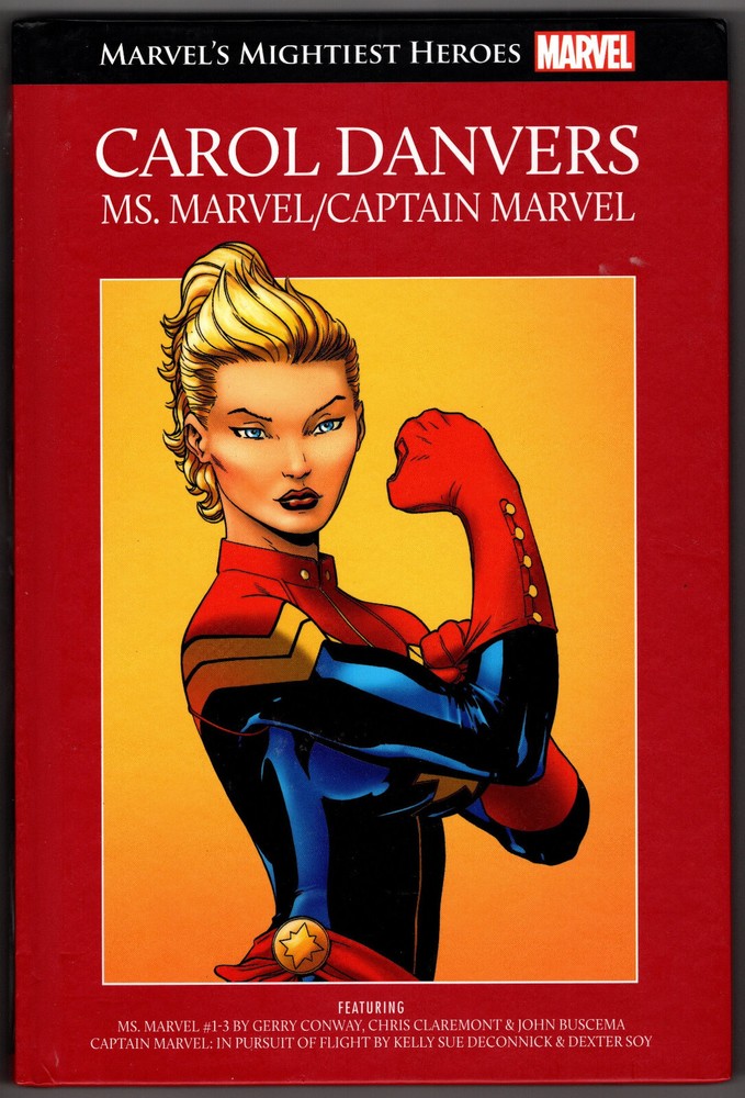 Marvel's Mightiest Heroes vol 40 CAROL DANVERS CAPTAIN MARVEL HC Hachette - RARE