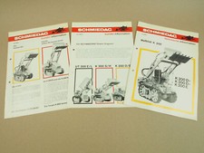 3x Informacje techniczne Informacje dla klienta Schmiedag K300 K200 S H D E z 1966 roku