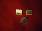 Lot of 2 Cricket CDMA Green&White Micro Size Sim Cards NOT FOR ACTIVATION! READ!