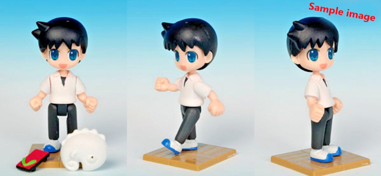 ⭐ NUEVO BANDAI SHINJI EVANGELION @SCHOOL PUTIT EVA GURASHI 3 FIGURAS 2.5" 6cm ANIME