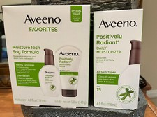 Aveeno Favorites Positively Radiance Regimen Scrub Moisturizer Full Size