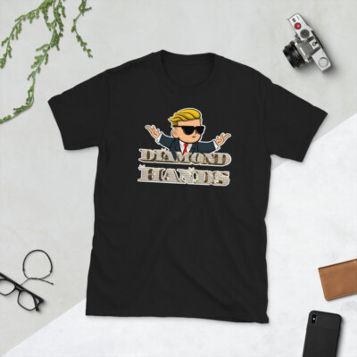 Diamond Hands Wall Street Bets Short-Sleeve Unisex T-Shirt FREE US SHIPPING