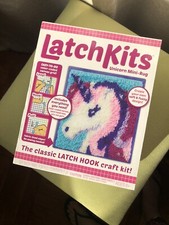 Kahootz Latch Kits Unicorn Mini Rug Craft Kit