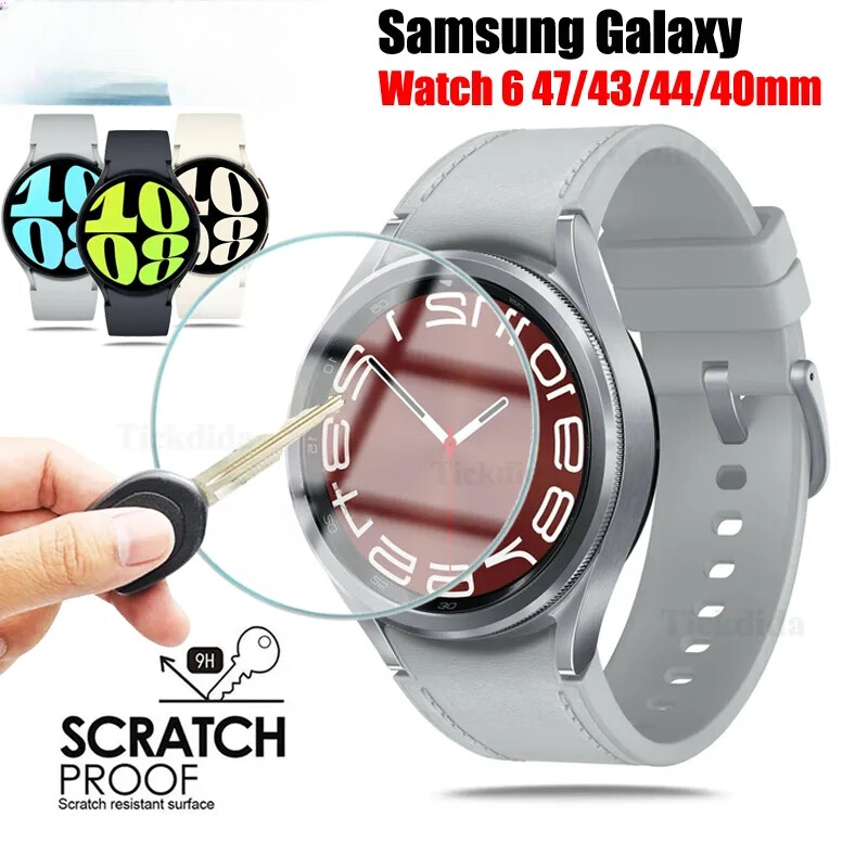 Tempered Glass Cover Screen Protector F Galaxy Watch Classic 43