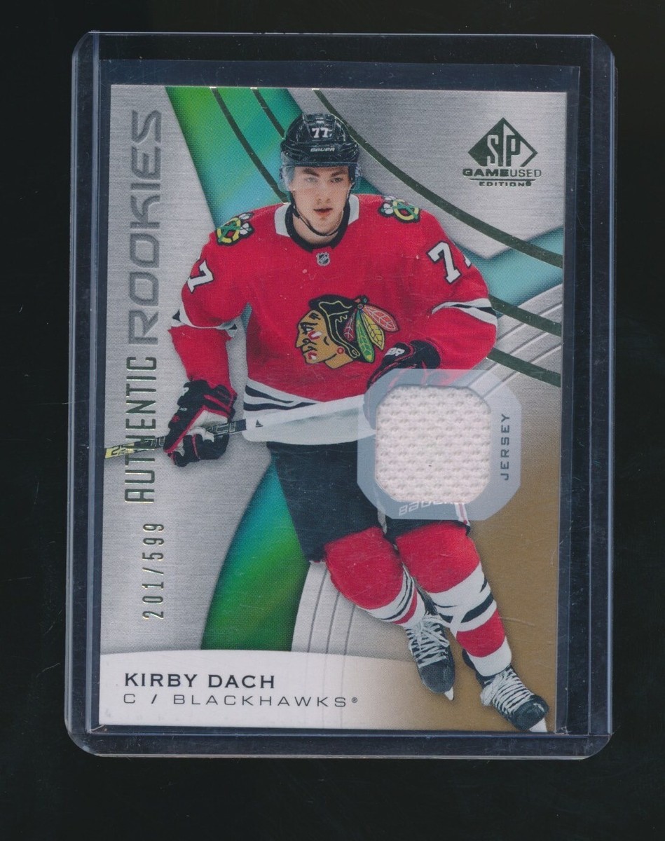KIRBY DACH 2019-20 UPPER DECK SP GAME USED RC JERSEY
