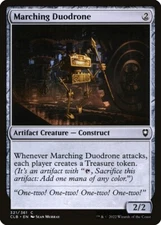 Marching Duodrone 321/361 Common Foil Baldur's Gate MTG Near Mint