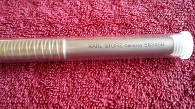663468 KARL STORZ SHARP OVAL SPOON CURETTE ANDGLED 85°, WITH ROUND HANDLE 