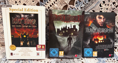 Black Mirror, Der dunkle Spiegel der Seele ~ Teil 1,2,3 - PC DVD-ROM ~ Adventure