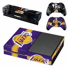 Los Angeles Lakers XBOX ONE Skin Sticker Decal Baseball Vinyl Console+2contr2686