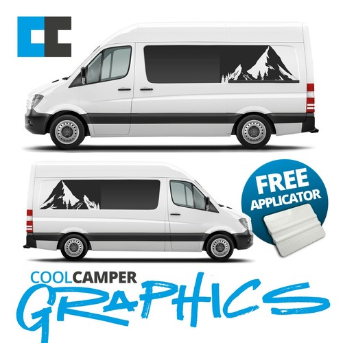 MERCEDES SPRINTER VAN CAMPER VAN SIDE 