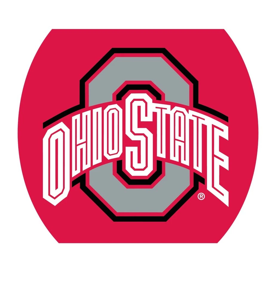Officially Licensed NCAA-Ohio State Buckeyes- Toilet Tattoos, size Round - Image 4 of 4