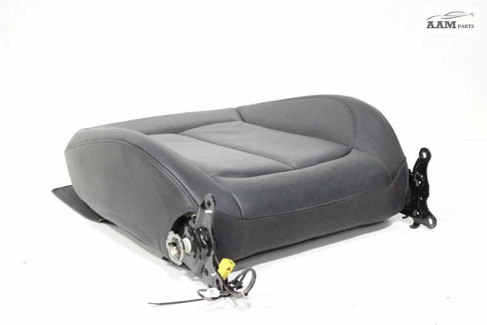 AUDI A3 8V 2017-2019 asiento superior delantero derecho cojín respaldo negro OEM Foto 3 de 4