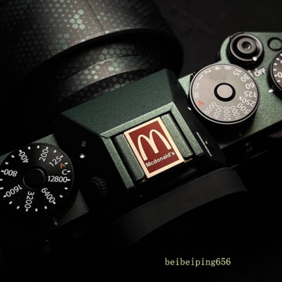 McDonald Metal Brass Camera Hot Shoe Cover Suitable for Fuji Nikon Canon Olympus