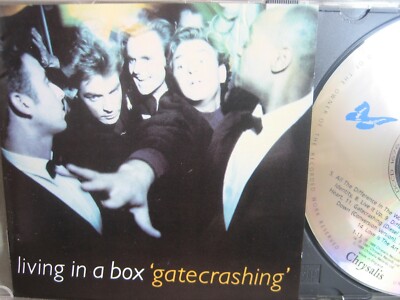 Living in a Box- Gatecrashing- Made in UK 1989- 4 Bonustitel!- WIE NEU