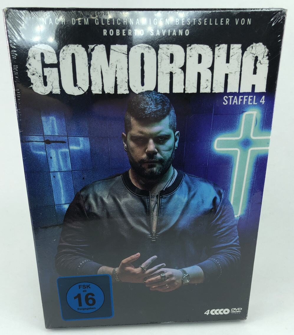 Gomorrha - Staffel 4 - Roberto Saviano New & Sealed 4 DVD Set - German