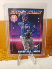 Francisco Lindor 2021 Topps Big League Defensive Wizards #DW-5 Mets