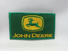 JOHN DEERE  NEW EMBROIDERED  IRON ON NAME  PATCHES