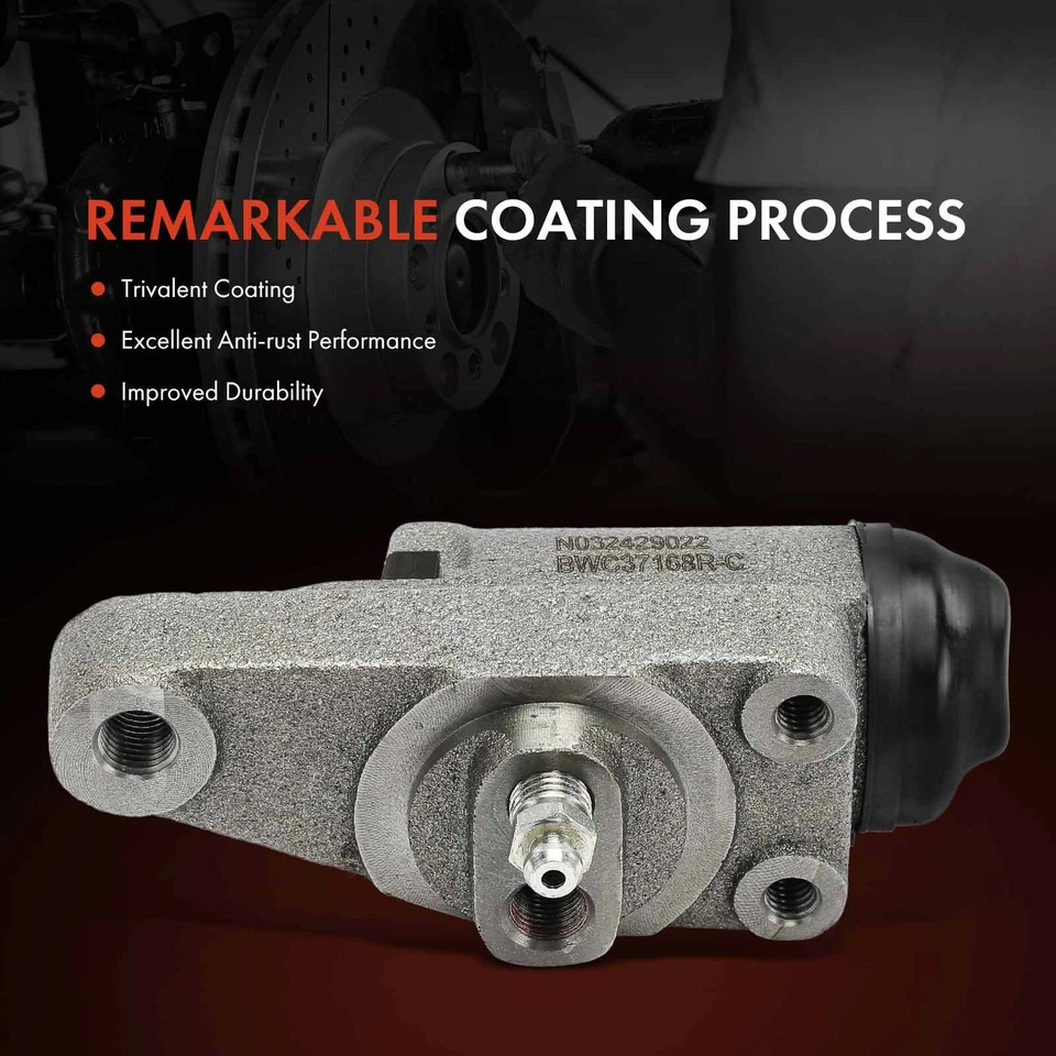 Cilindro de roda de freio a tambor dianteiro ou traseiro direito para Ford International Harvester - Imagem 3 de 4