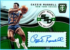 2017-18 Totally Certified Signed Sealed and Delivered Cazzie Russell Auto 1/5 FI