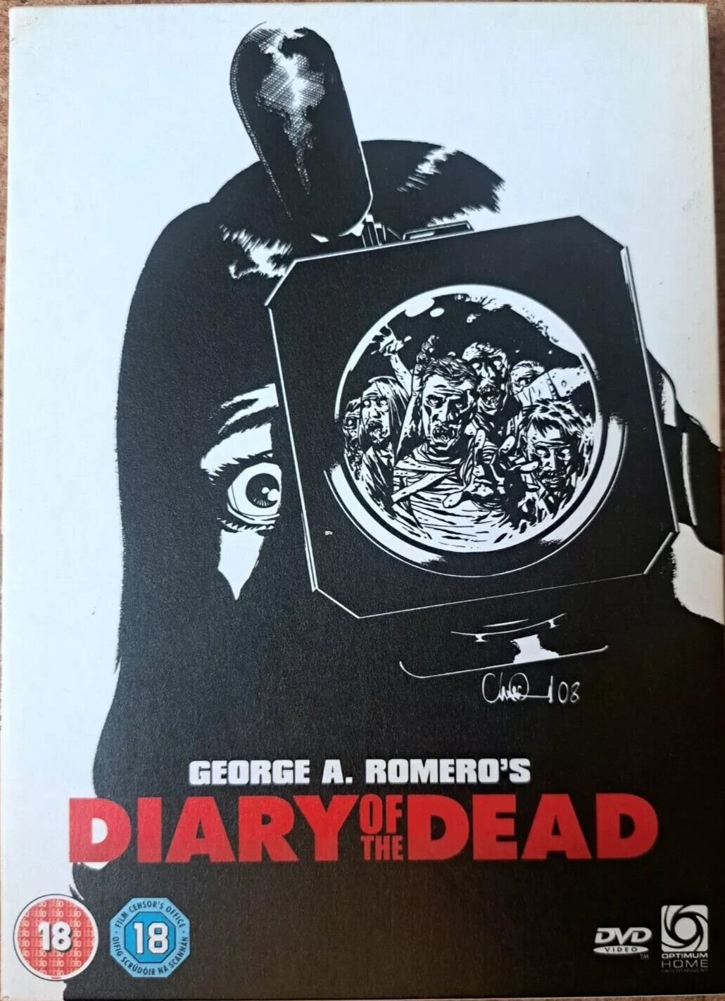 Diary Of The Dead - George A Romero - DVD - Limited Edition 2 Disc Steelbook