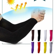 Unisex UV Protection Long Arm Sleeves Unisex Cooling Arm Cover Sleeve for Summer