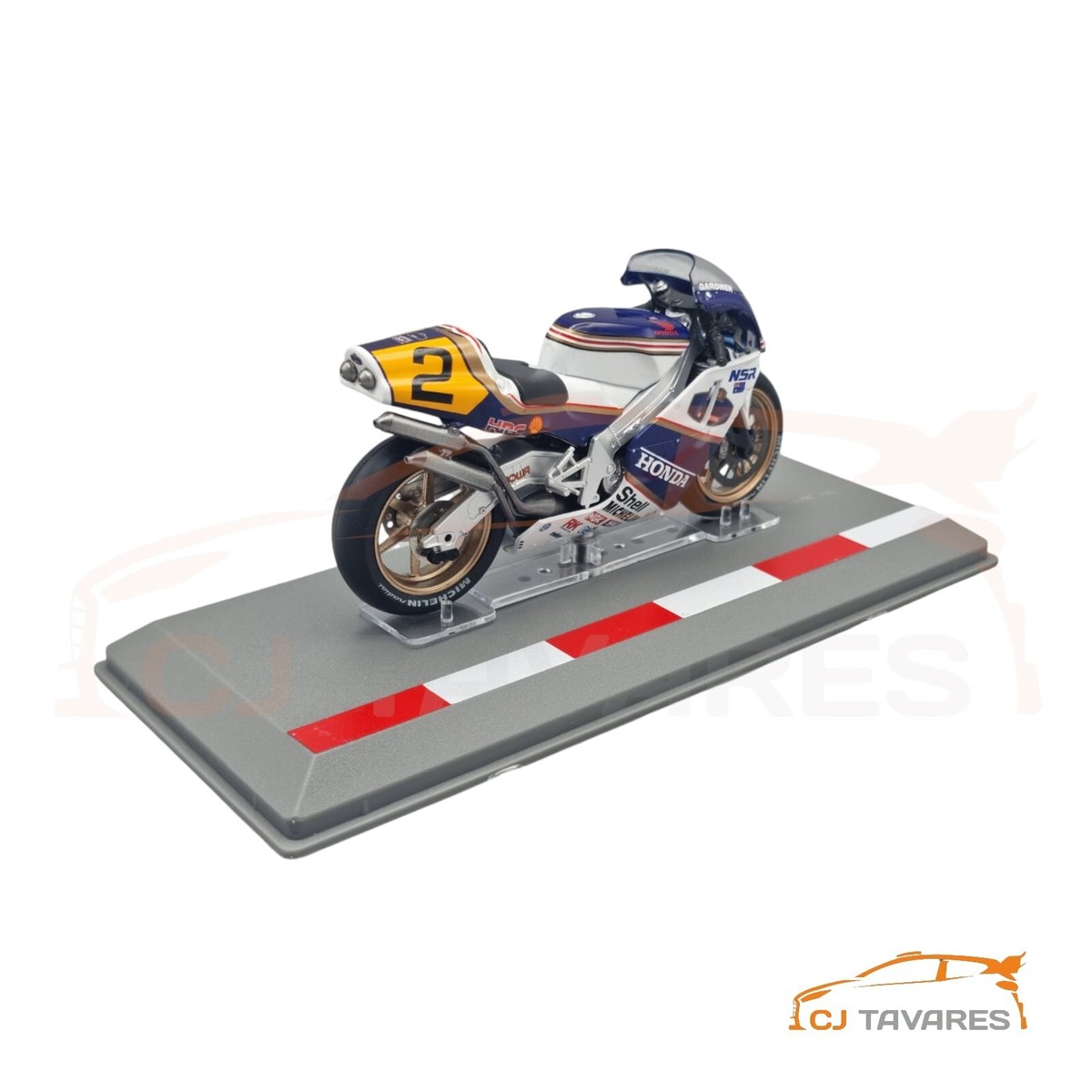 ホンダNSR500 WAYNE GARDNER ５セット　ケース付４台 Honda NSR500 Wayne Gardner 1989 Die-Cast Model | Racing