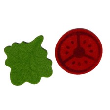 Melissa  Doug Slice  Stack Sandwich Counter REPLACEMENT felt lettuce  tomato