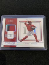 Jimmy Crooks Cardinals Patch 3 color 4/10 SSP BM-JC 2023 National Treasures