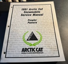1991 ARCTIC CAT SNOWMOBILE PROWLER, PANTERA SERVICE MANUAL 2254-647 211
