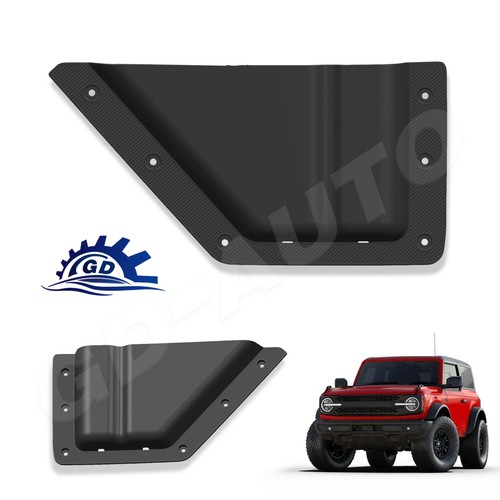 2 un. organizador de inserción lateral bolsillos de almacenamiento puerta delantera para Ford Bronco 2021-2023 - Imagen 2 de 7
