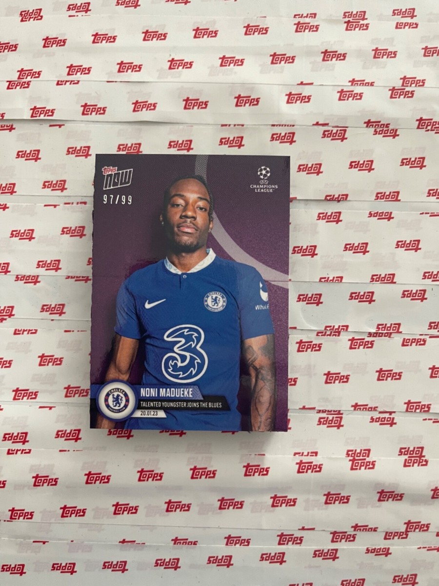 Noni Madueke 97/99 Purple Parallel Talented Yougester Chelsea UCL