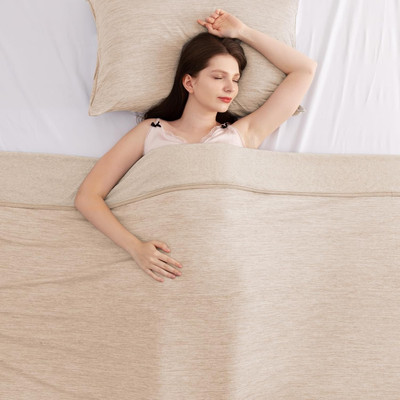 Revolutionary Cooling Blanket Queen Size Absorbs Heat, Keep Adult/Children/Babie