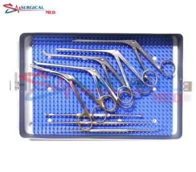10 Pieces Minor Fess instruments set Endoscopic Sinus surgery ENT Surgical Set