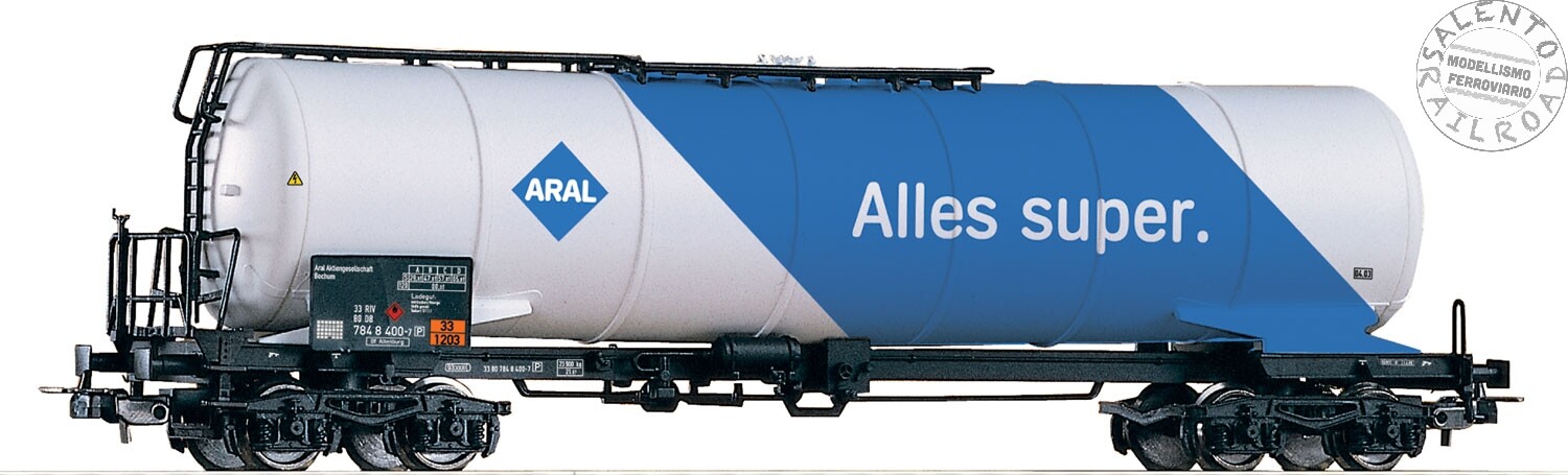 PIKO 54189-5 H0 1:87 - Vagón Productos Cisterna DB Proveedor Aral De Época V